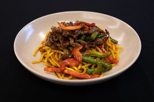 Mongolian Beef and Noodles